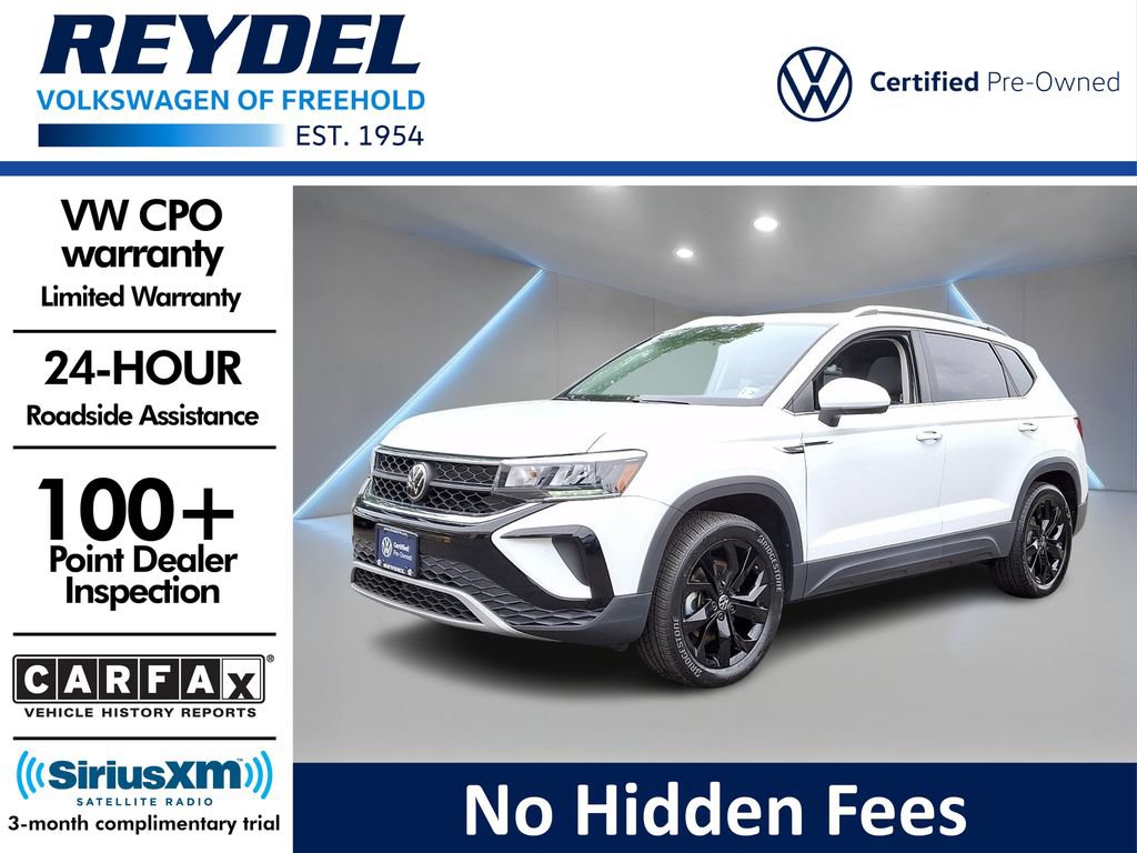 Certified 2023 Volkswagen Taos SE w/ Panoramic Sunroof Package AWD/4WD image 1