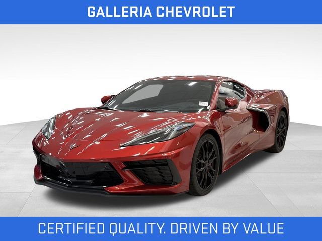 Certified 2023 Chevrolet Corvette Stingray Preferred Cpe w/ Engine Appearance Package RWD 360° Tour