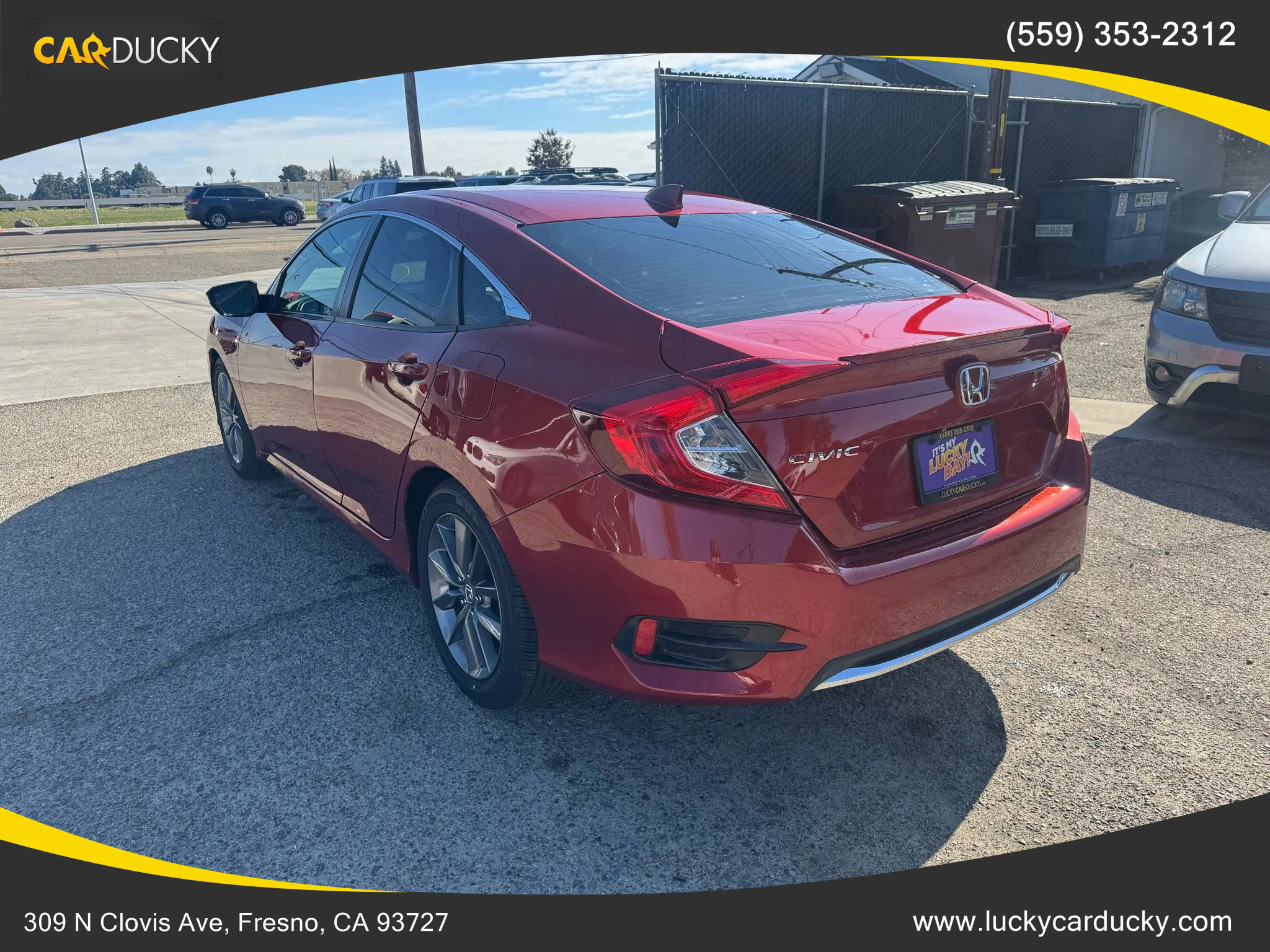 Used 2019 Honda Civic EX-L image 7