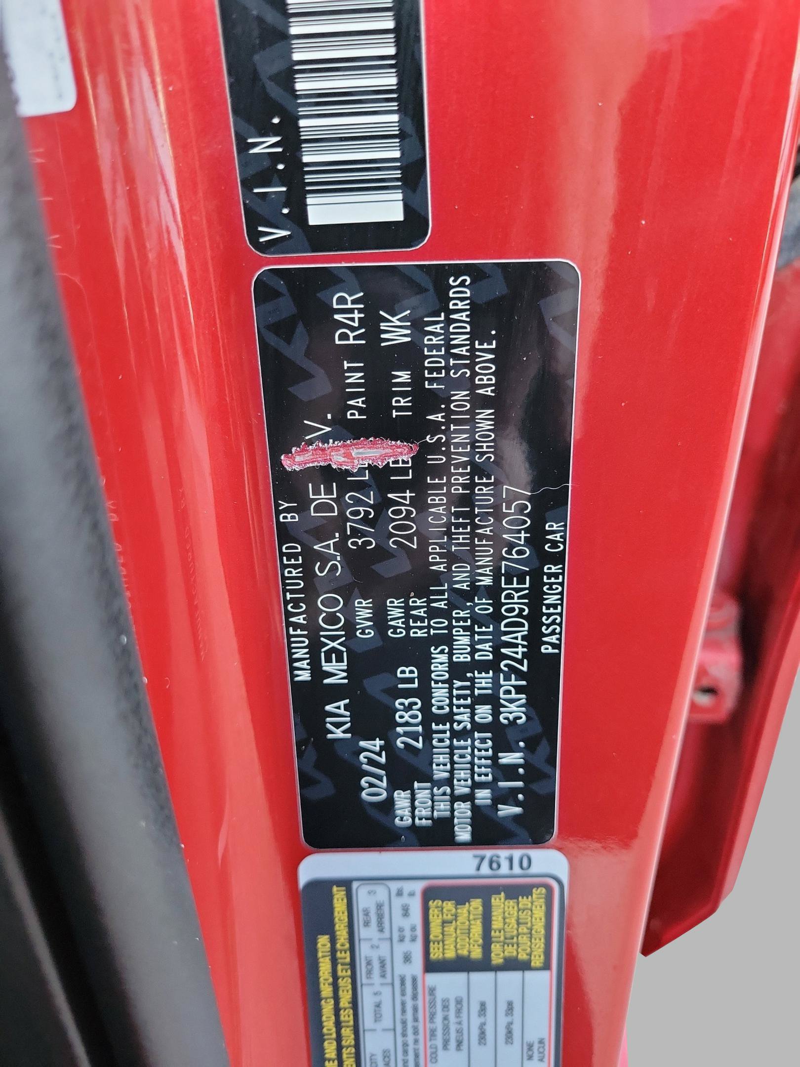 Certified 2024 Kia Forte LXS FWD image 26