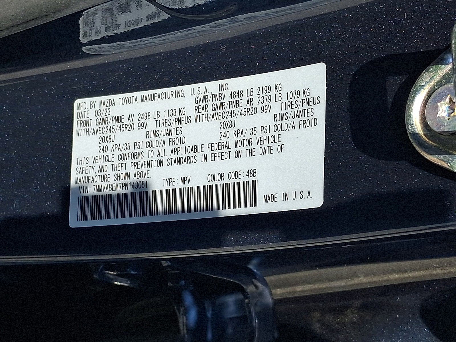 Used 2023 MAZDA CX-50 AWD 2.5 S w/ Cargo Package image 27