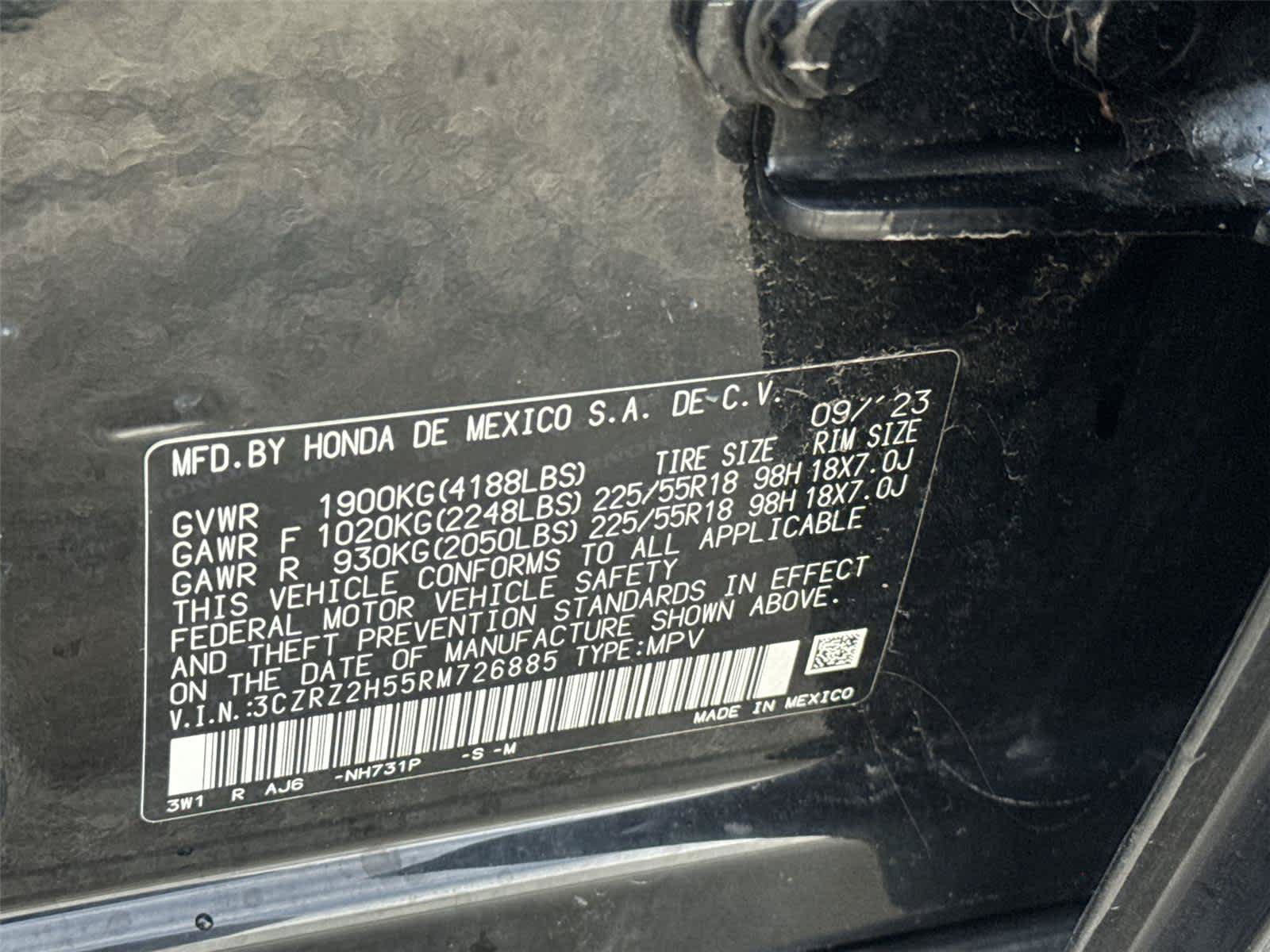 Used 2024 Honda HR-V Sport image 30