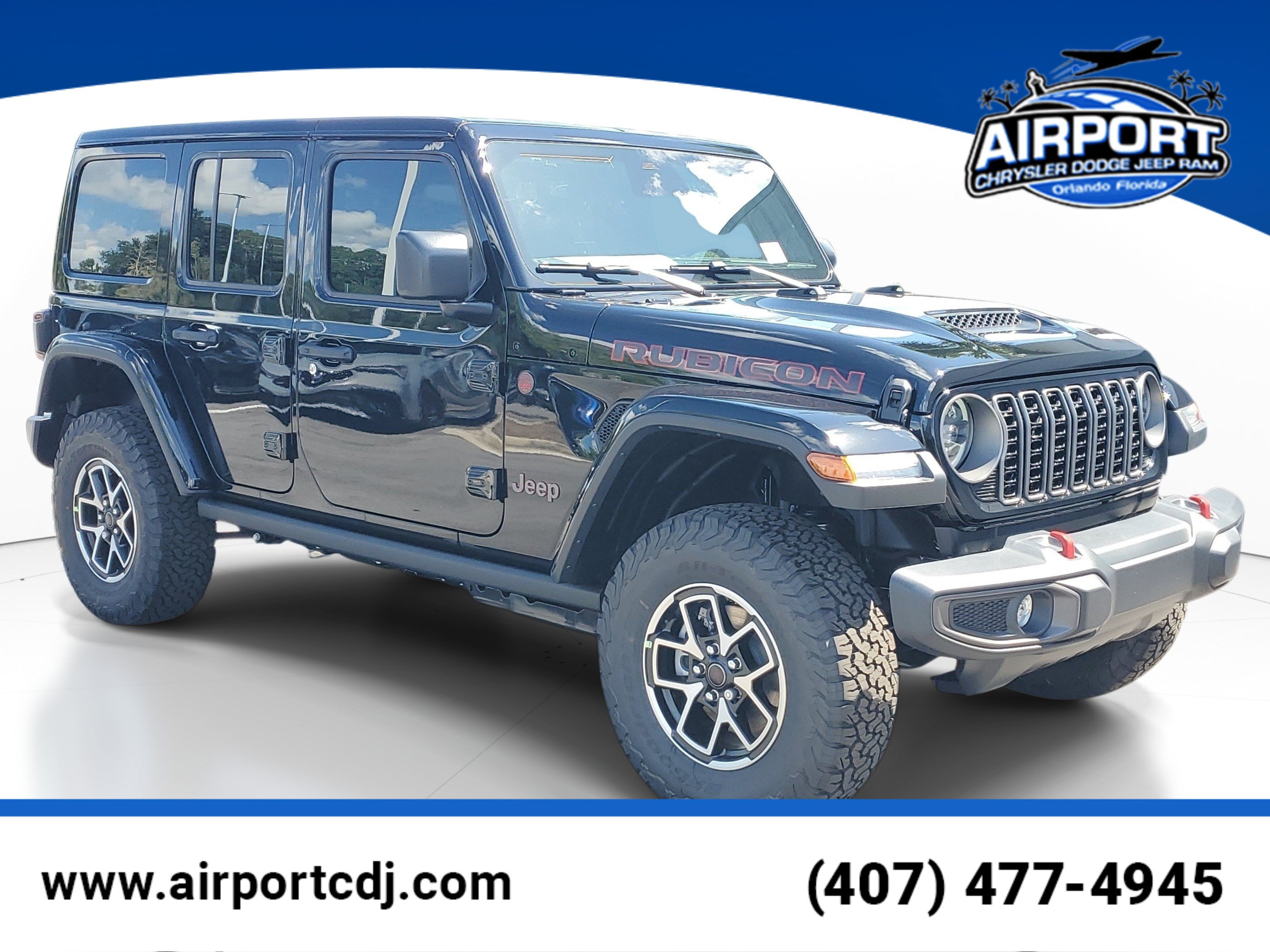 New 2026 Jeep Wrangler Unlimited Rubicon w/ Safety Group AWD/4WD image 1
