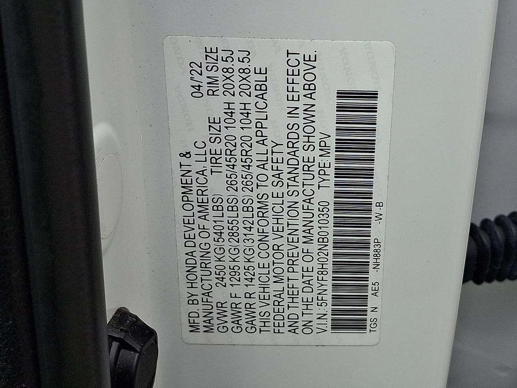 Used 2022 Honda Passport Elite image 30