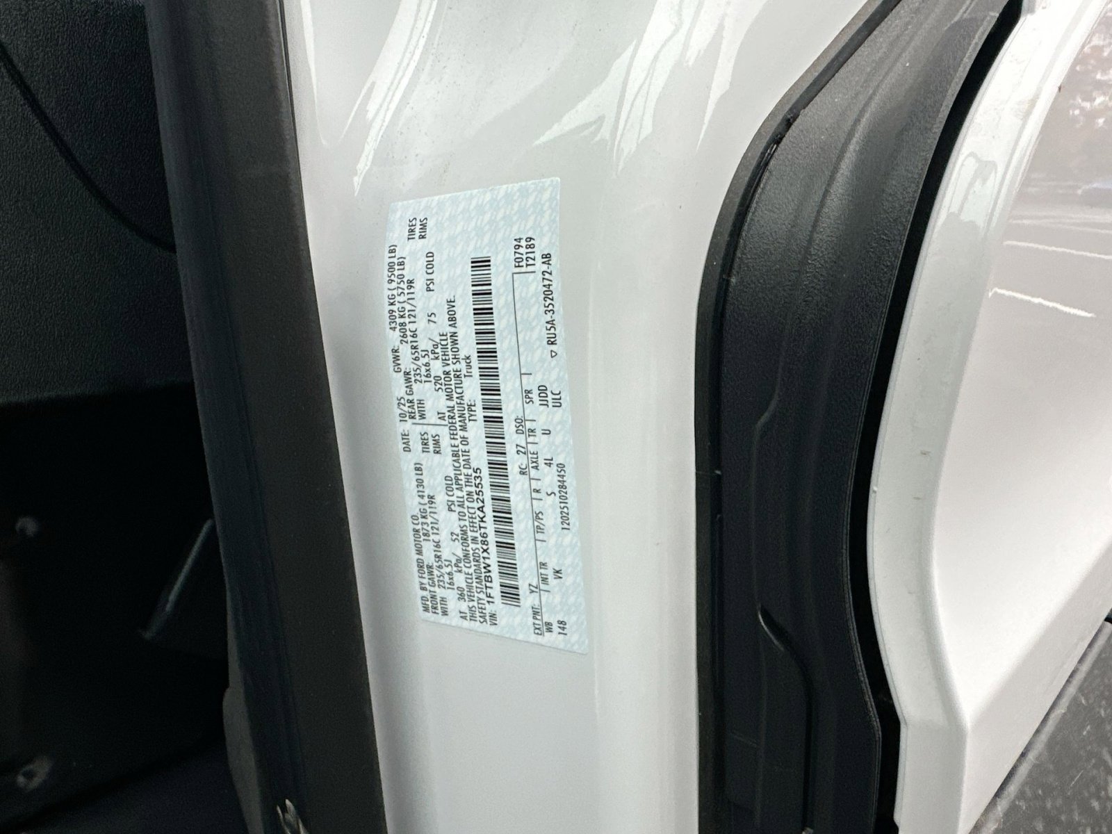 New 2026 Ford Transit 350 Base w/ Load Area Protection Package image 40