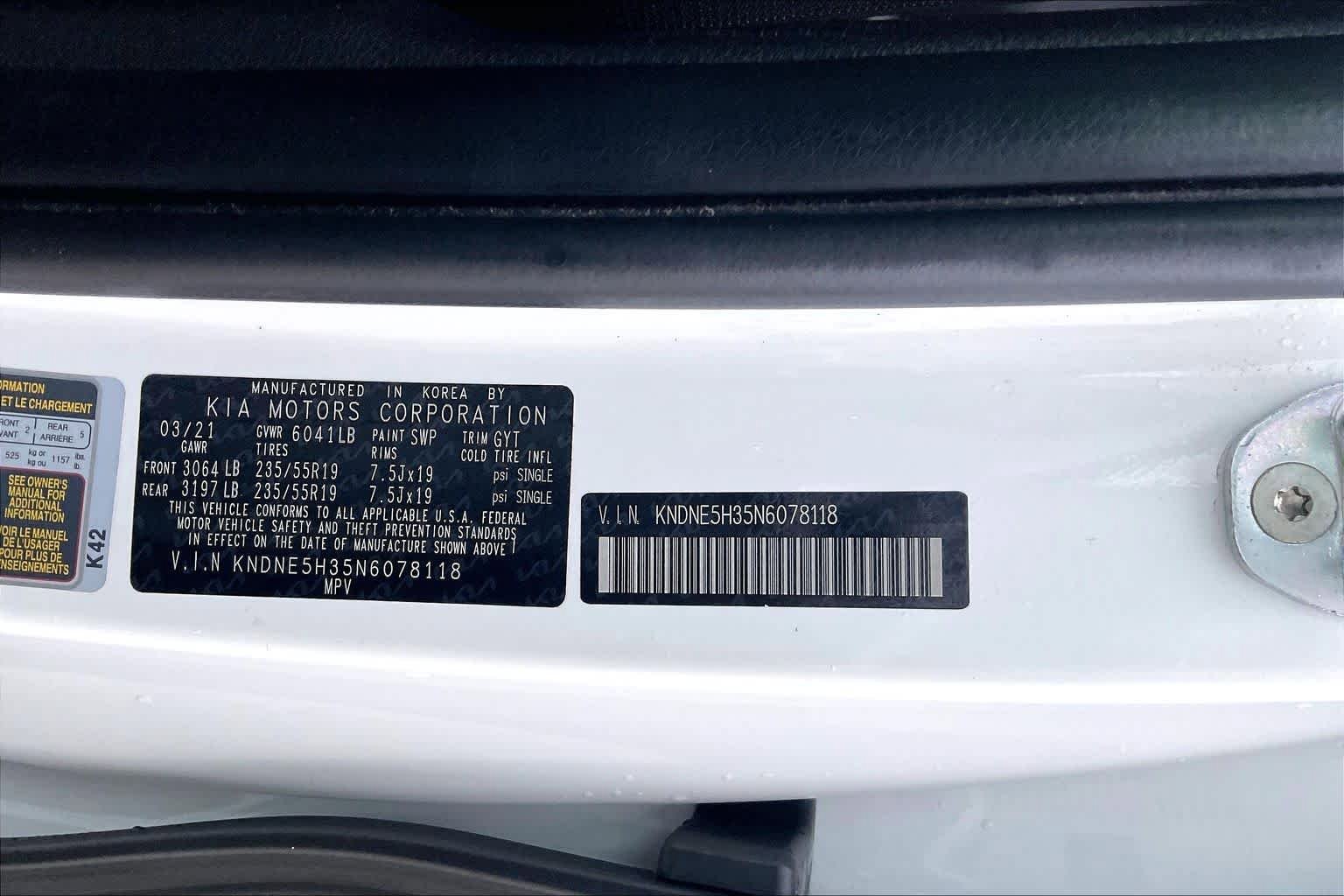 Used 2022 Kia Carnival SX Prestige FWD image 35