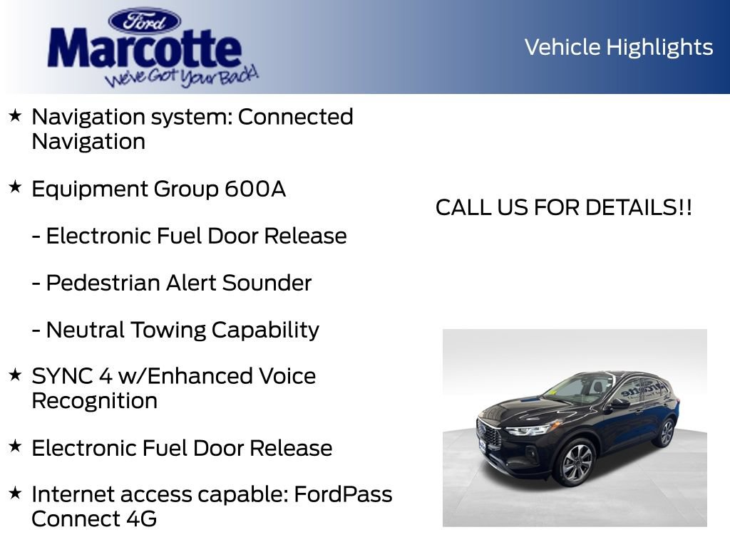 Certified 2025 Ford Escape Platinum AWD/4WD image 7
