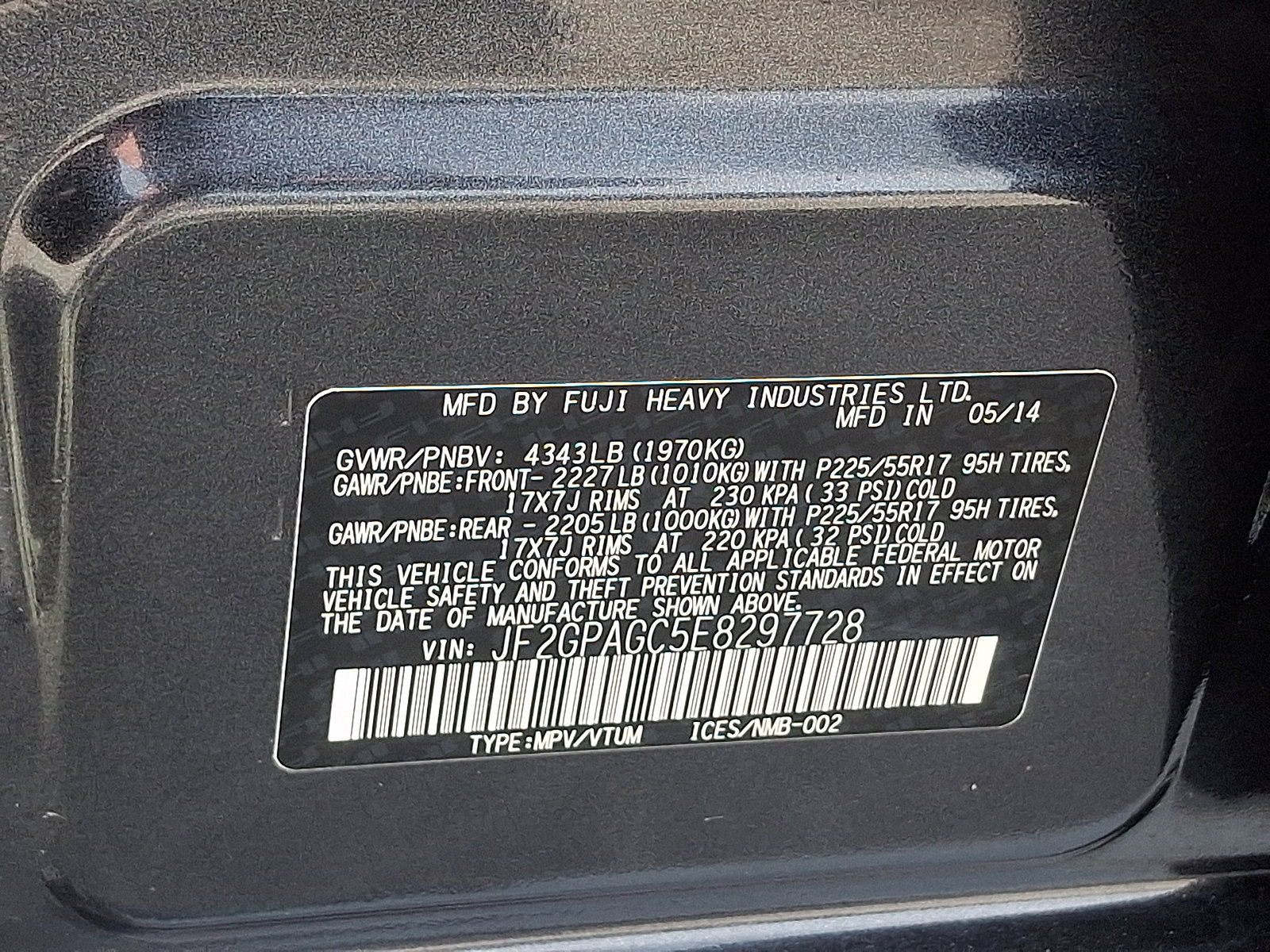 Used 2014 Subaru Crosstrek 2.0i Limited image 27