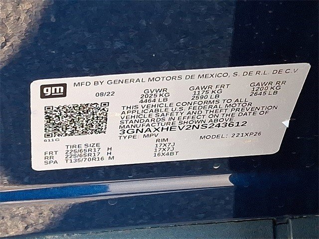 Certified 2022 Chevrolet Equinox LS w/ LS Convenience Package image 23