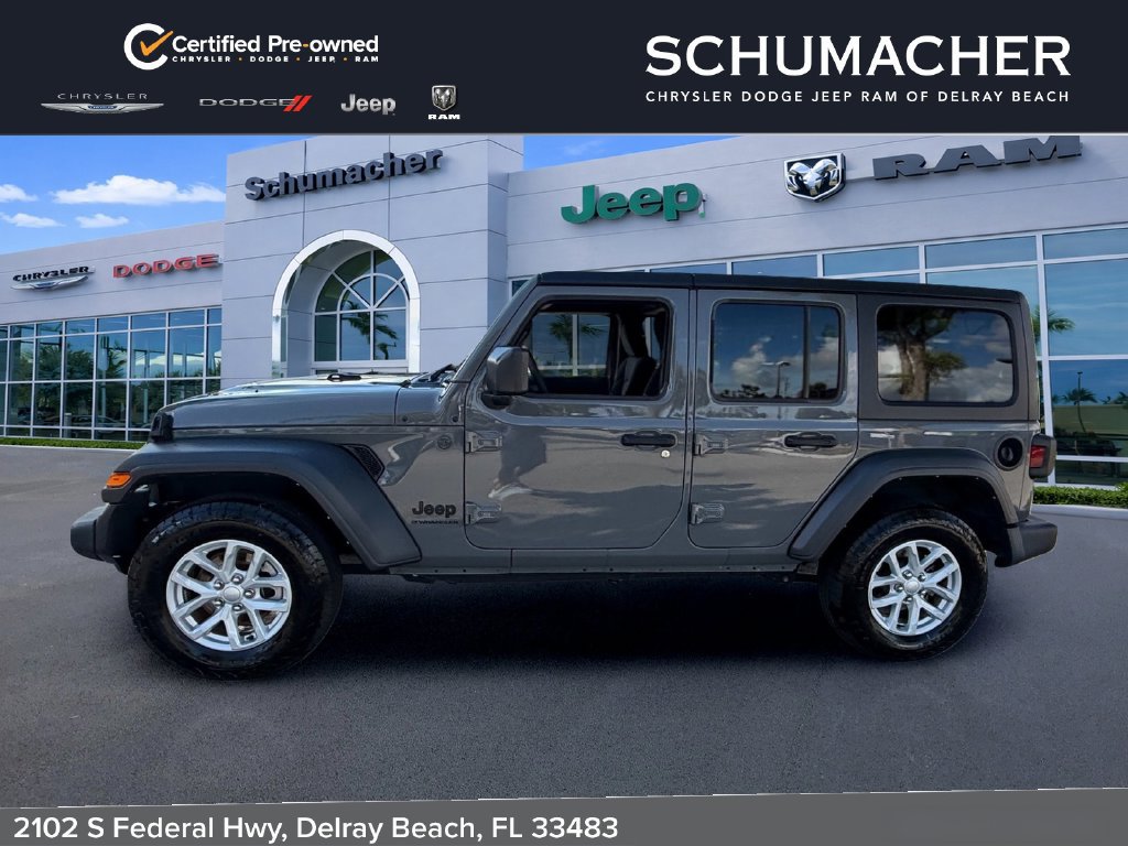 Certified 2023 Jeep Wrangler Unlimited Sport AWD/4WD image 4