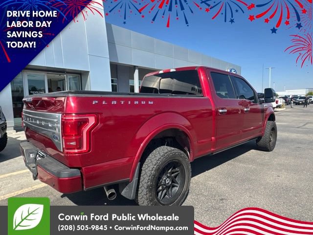 Used 2015 Ford F150 Platinum w/ Technology Package AWD/4WD image 6