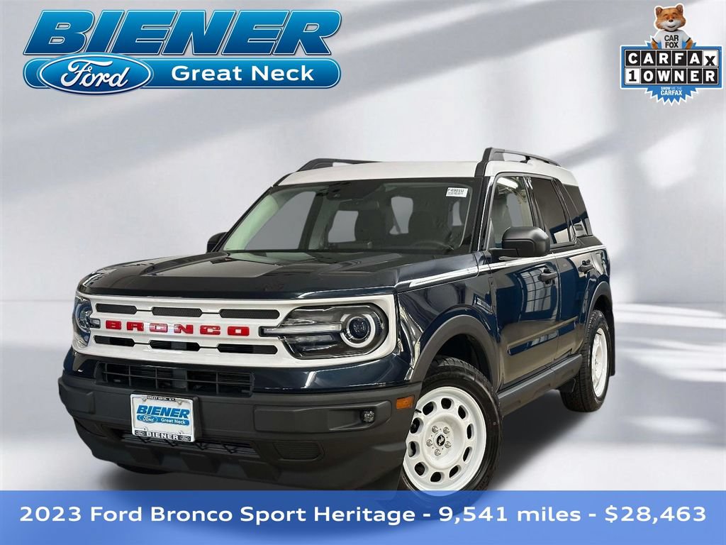Used 2023 Ford Bronco Sport Heritage w/ Heritage Convenience Package AWD/4WD 360° Tour
