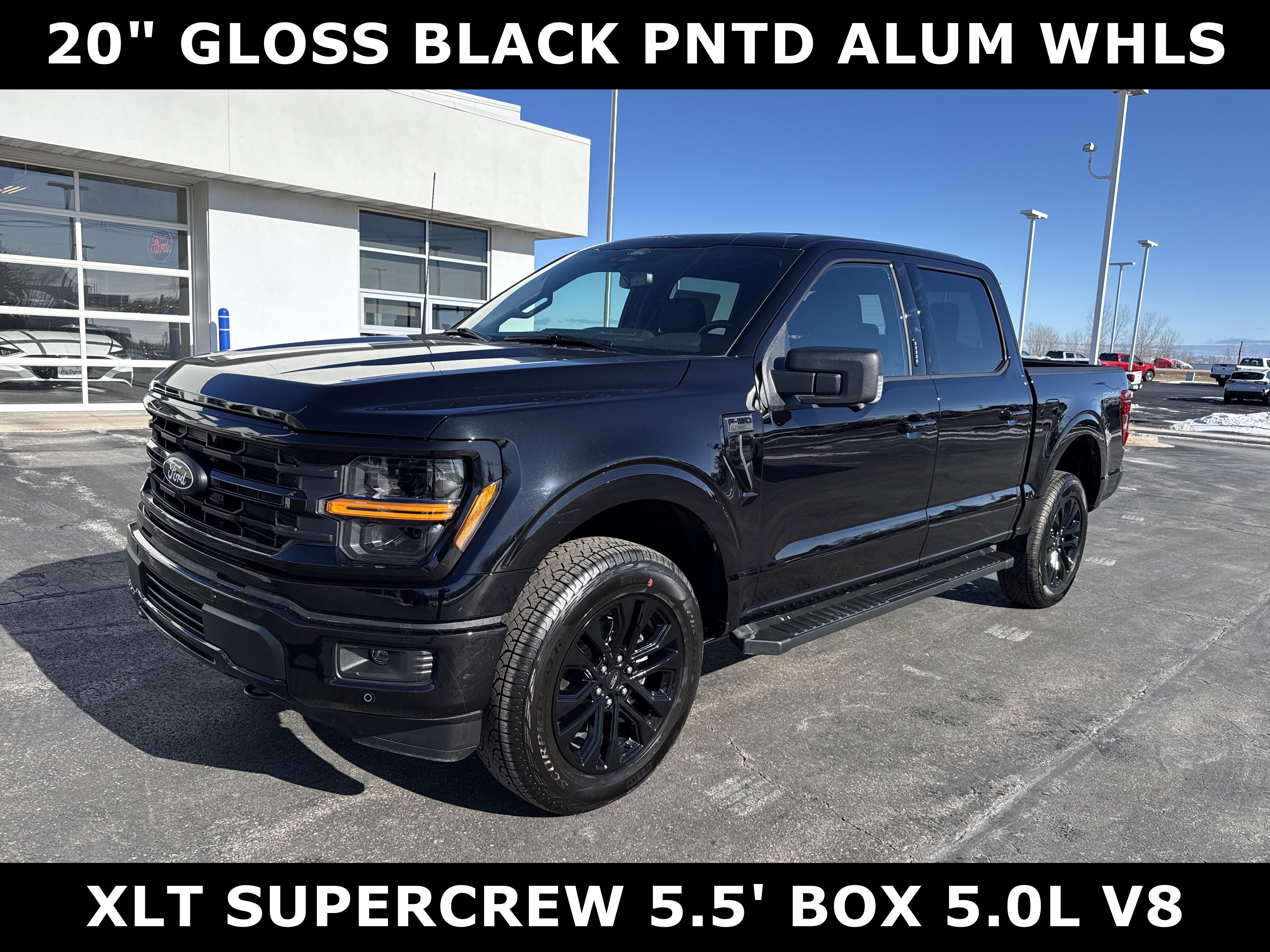 New 2026 Ford F150 XLT w/ Equipment Group 302A MID