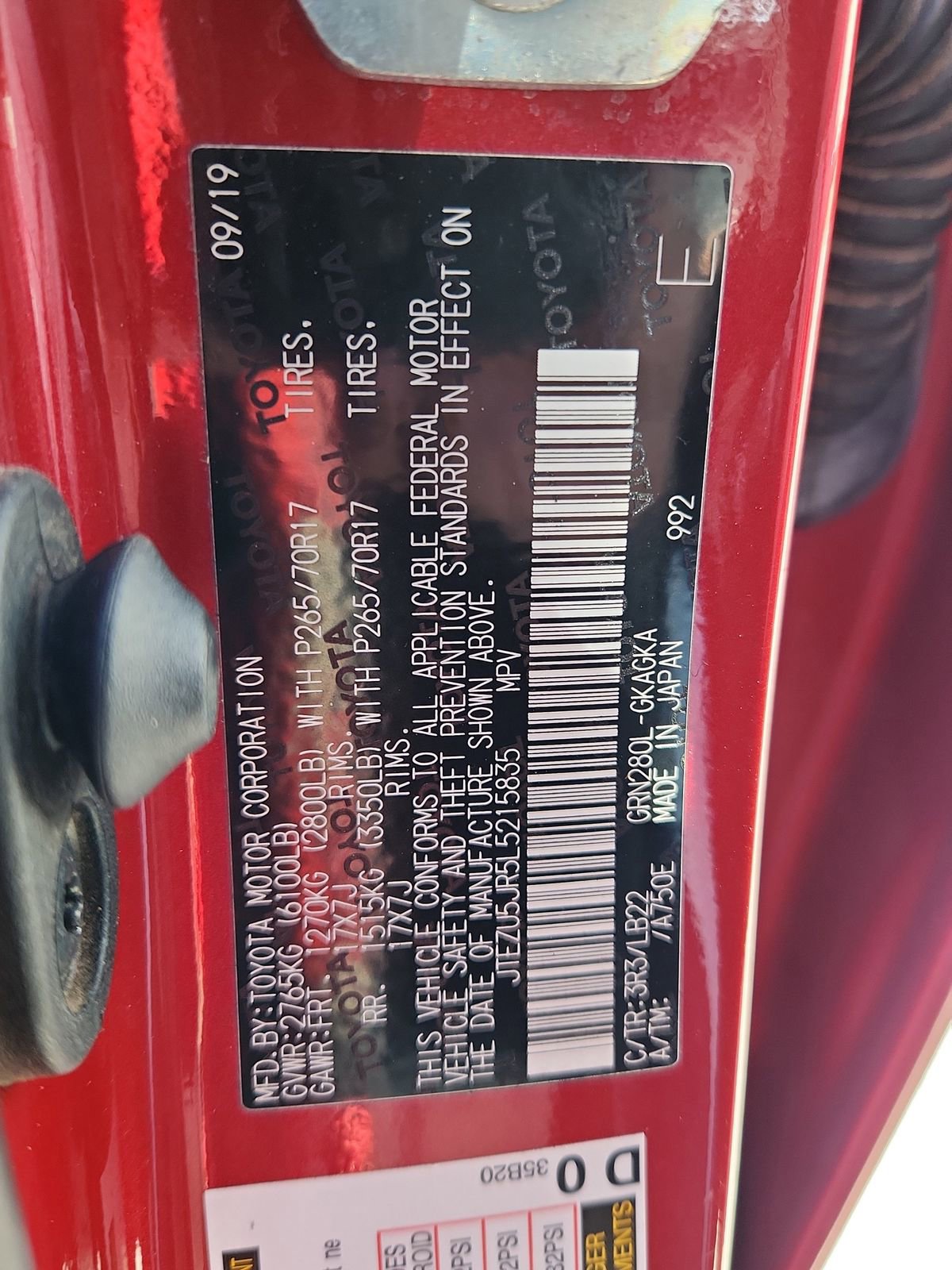 Used 2020 Toyota 4Runner SR5 Premium image 19