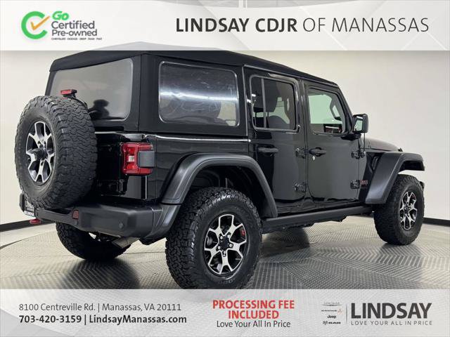 Certified 2020 Jeep Wrangler Unlimited Rubicon AWD/4WD image 9