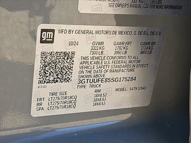 Used 2025 GMC Sierra 1500 AT4X image 20