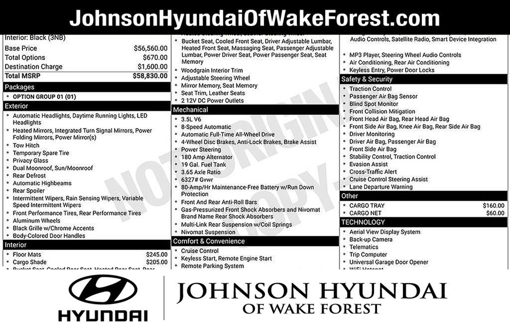 New 2026 Hyundai Palisade Calligraphy AWD/4WD image 6