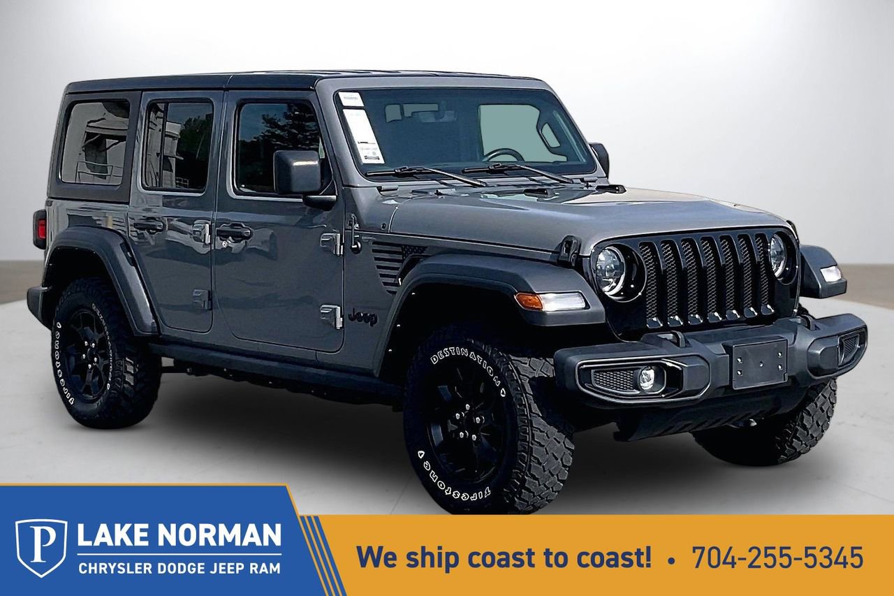 Certified 2023 Jeep Wrangler Willys image 1