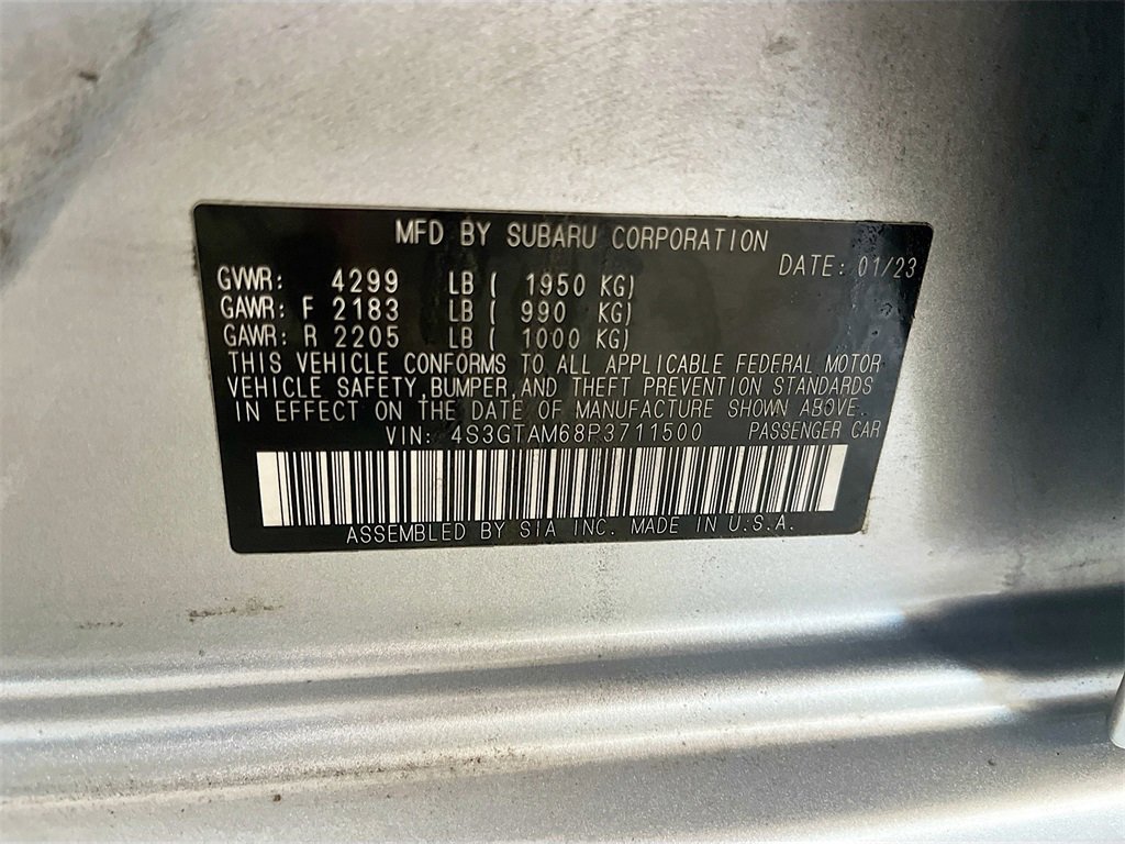 Used 2023 Subaru Impreza 2.0i Sport image 33