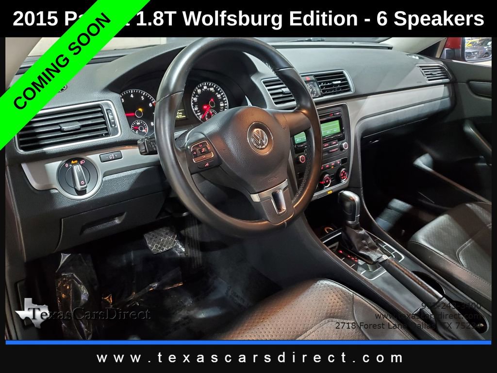 Used 2015 Volkswagen Passat 1.8T Wolfsburg Edition image 7