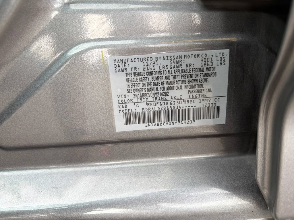 Used 2022 Nissan Sentra SV FWD image 29