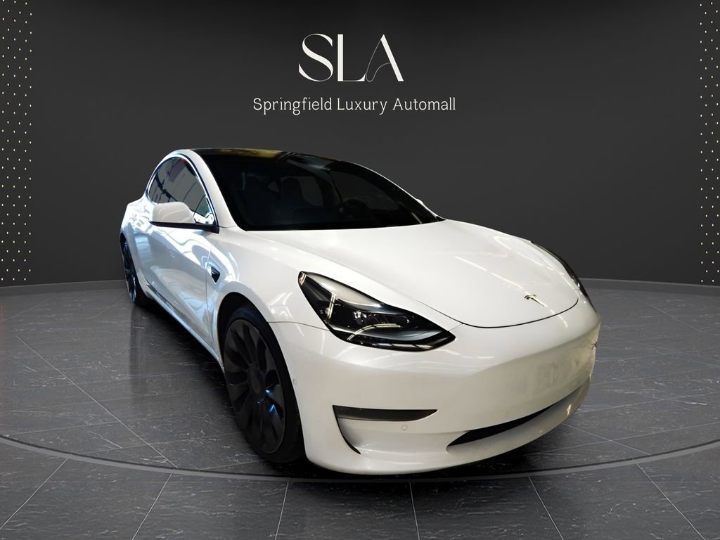 Used 2021 Tesla Model 3 Performance AWD/4WD image 3