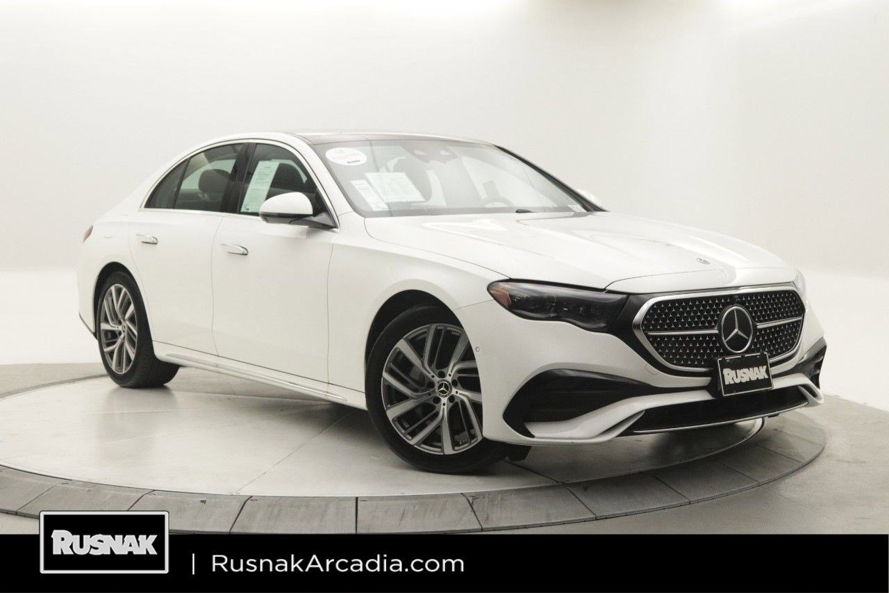 Certified 2025 Mercedes-Benz E 350 4MATIC Sedan image 1