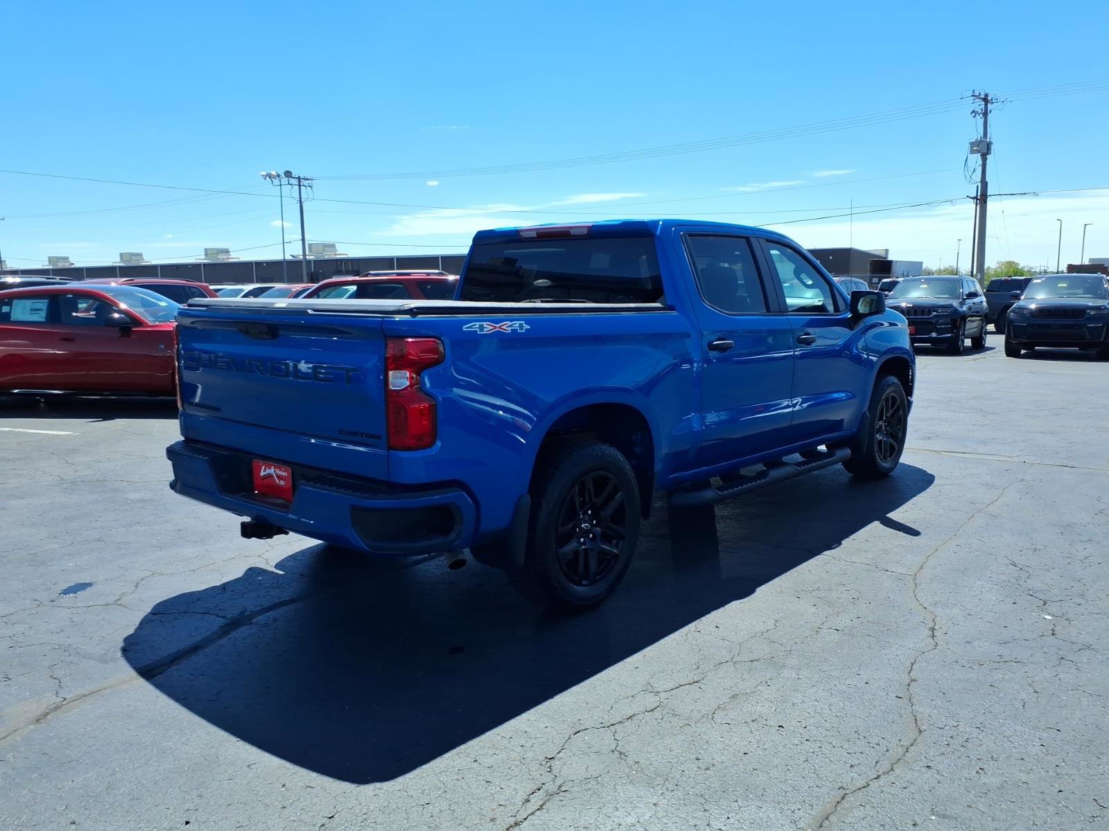 Used 2023 Chevrolet Silverado 1500 Custom w/ LPO, Dark Essentials Package AWD/4WD image 6