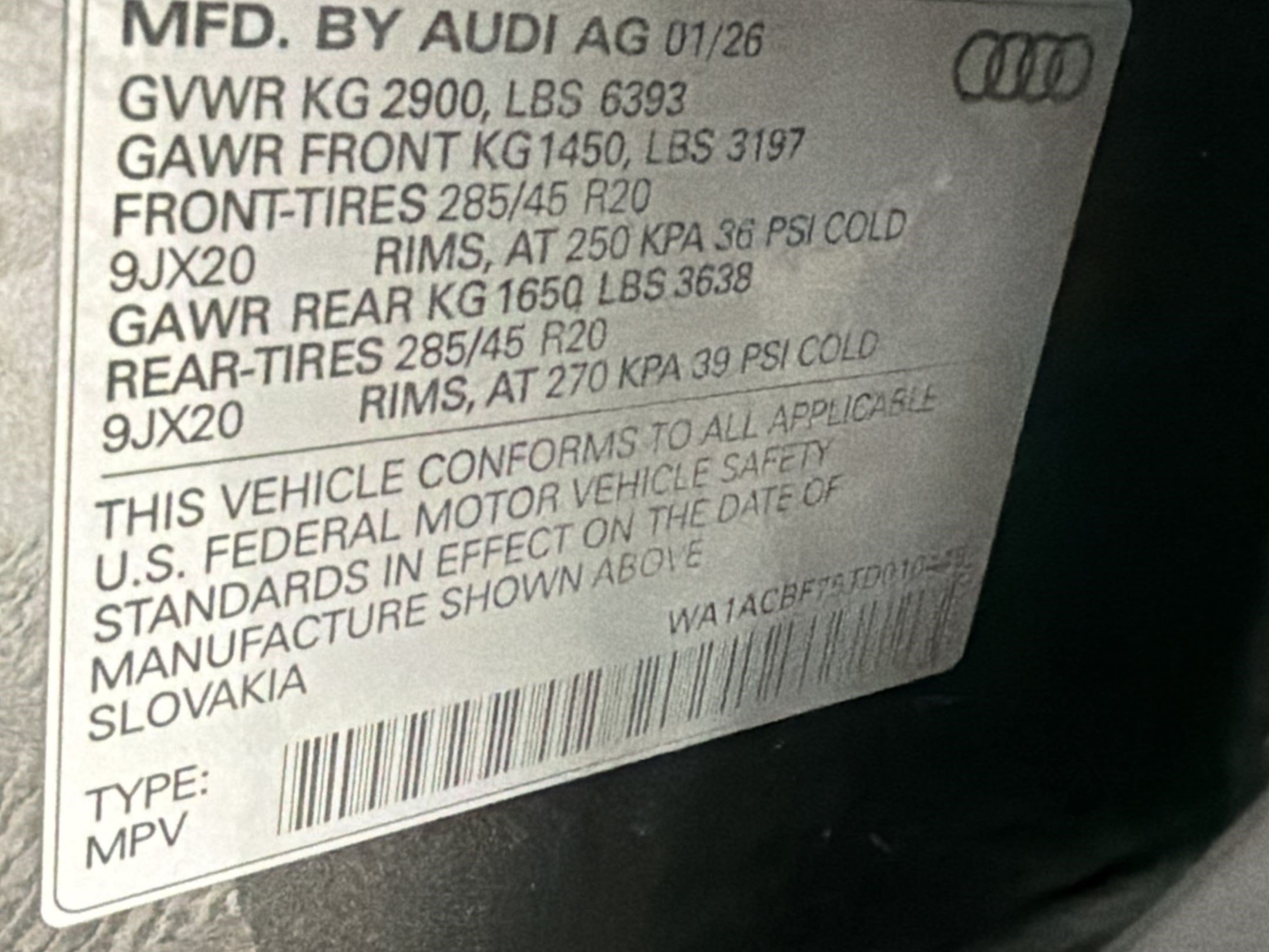 New 2026 Audi Q7 2.0T Premium AWD/4WD image 19