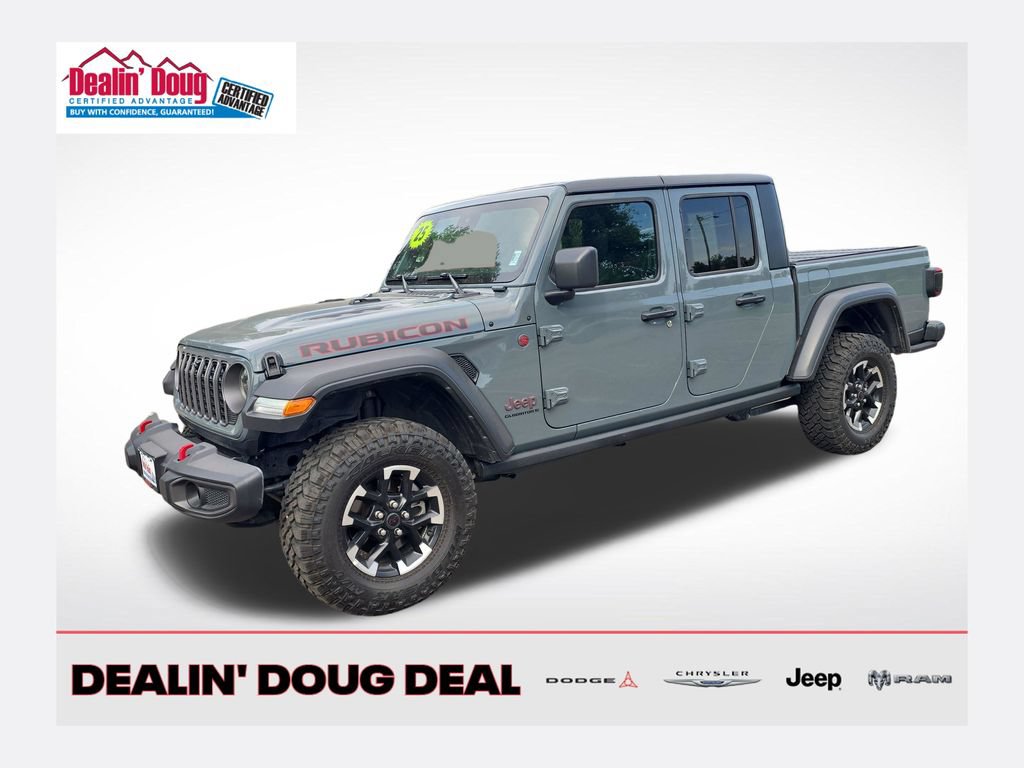 Used 2025 Jeep Gladiator Rubicon w/ Safety Group AWD/4WD 360° Tour