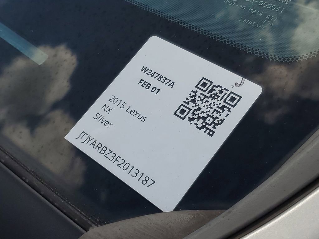 Used 2015 Lexus NX 200t FWD image 27