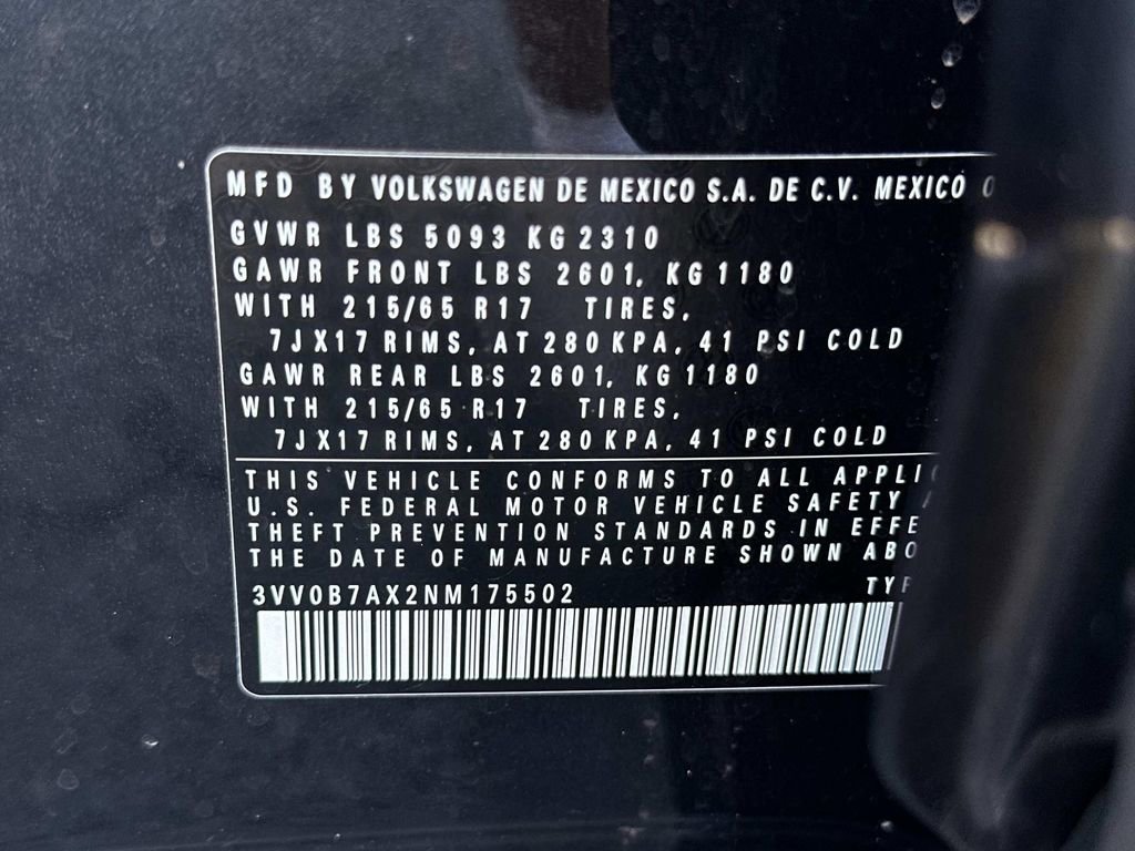 Used 2022 Volkswagen Tiguan S image 31