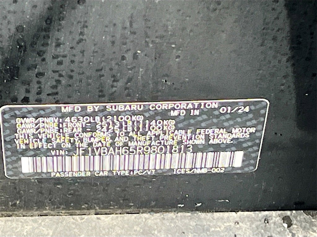 Used 2024 Subaru WRX Premium image 30