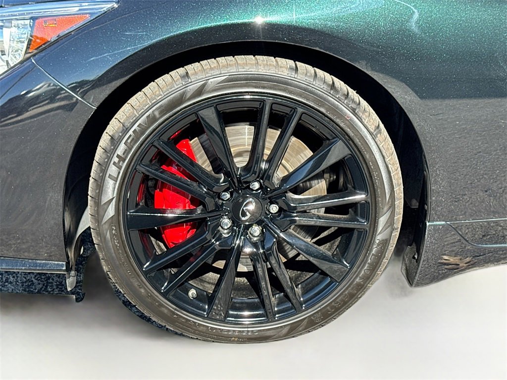 Used 2023 INFINITI Q50 Red Sport 400 w/ Black Opal Edition image 33
