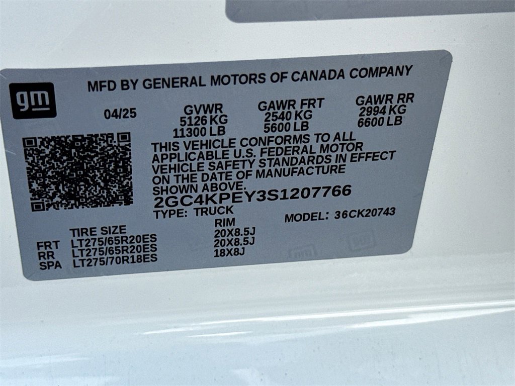 New 2025 Chevrolet Silverado 2500 LTZ w/ Trail Boss Package image 21