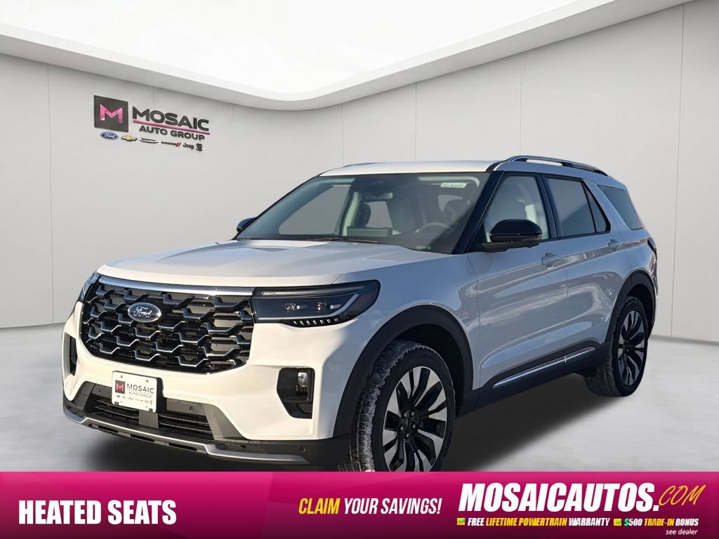 New 2026 Ford Explorer Platinum w/ LUX Leather Package AWD/4WD image 4