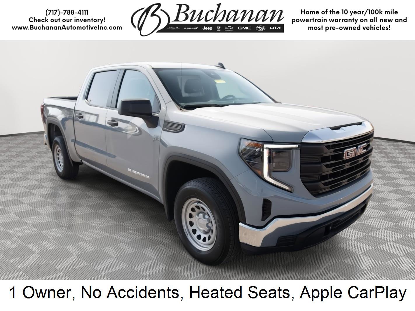 Certified 2024 GMC Sierra 1500 Pro w/ Convenience Package