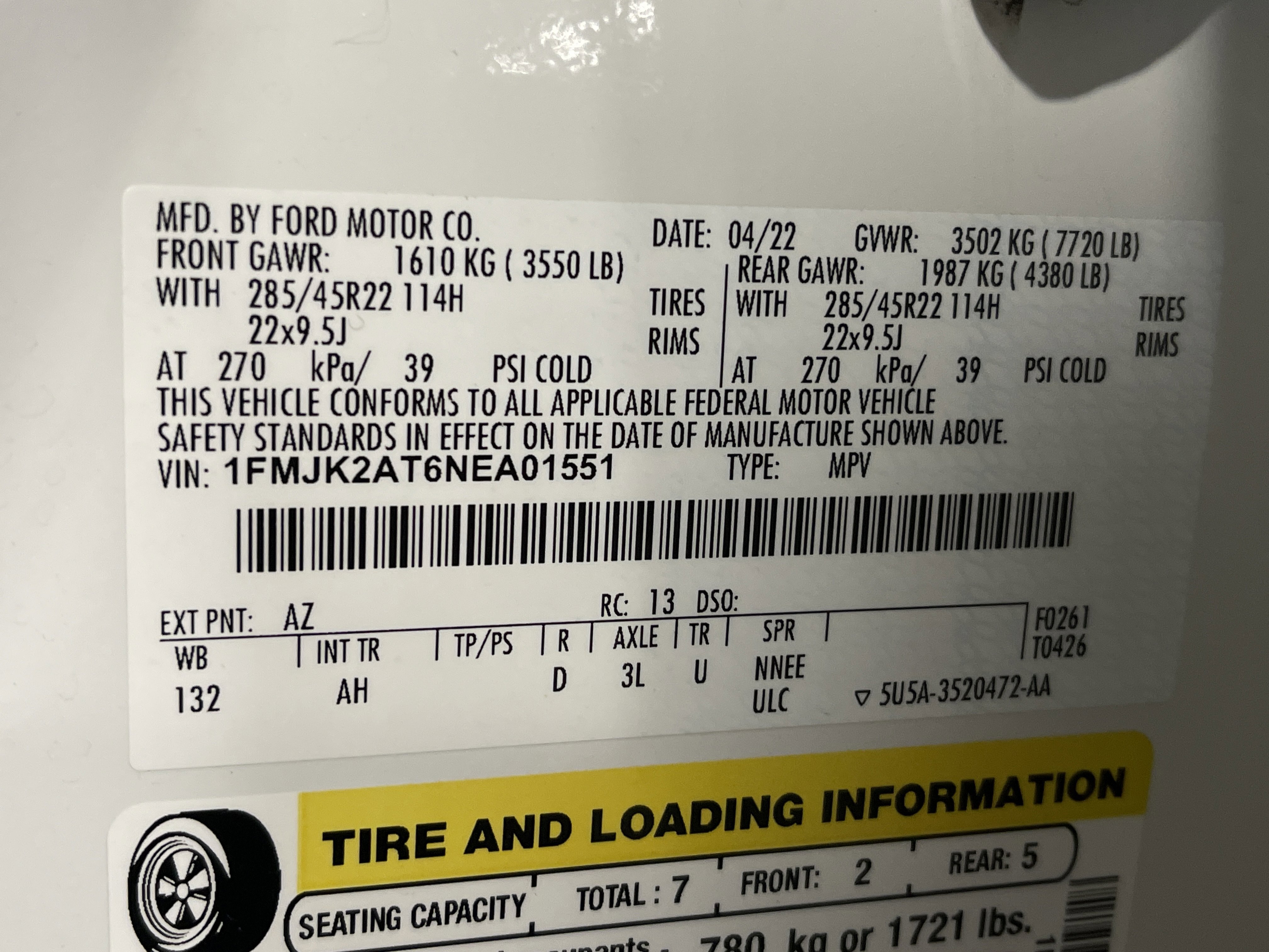 Used 2022 Ford Expedition Max Limited image 29