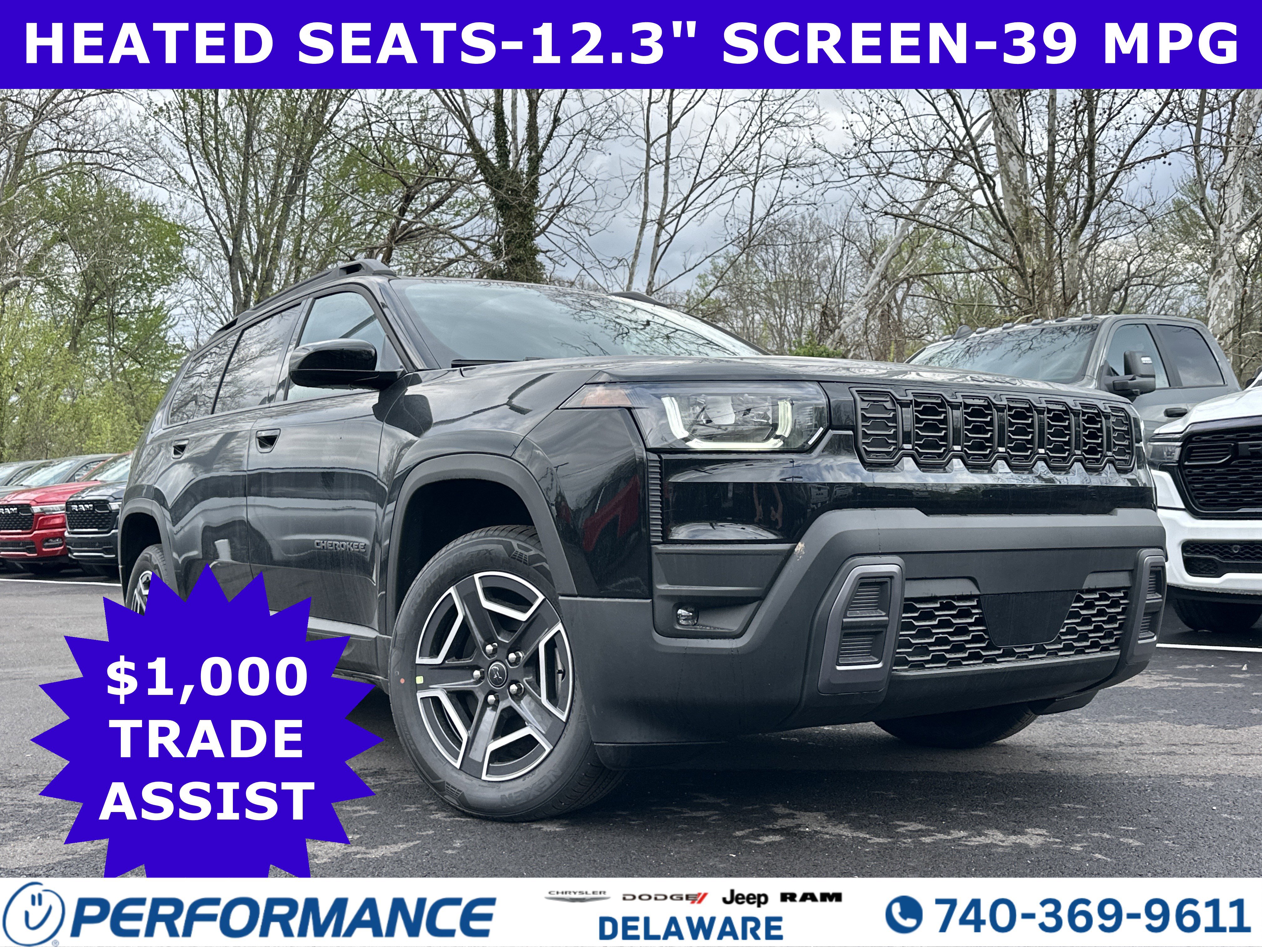 New 2026 Jeep Cherokee Laredo AWD/4WD image 1