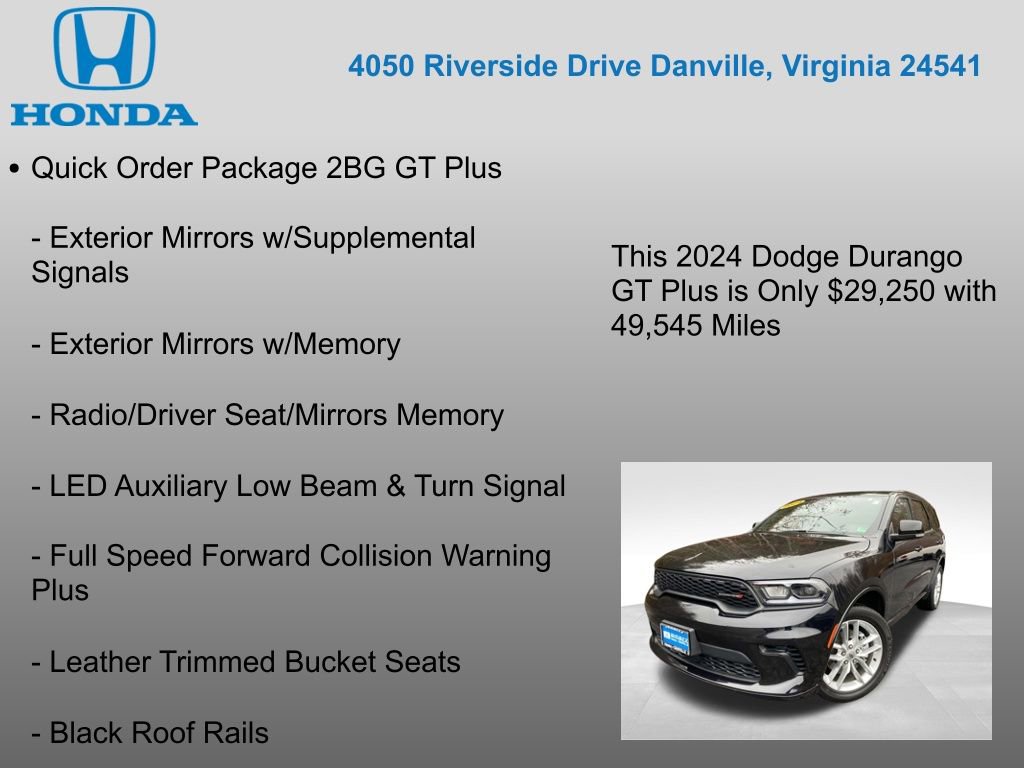 Used 2024 Dodge Durango GT image 17