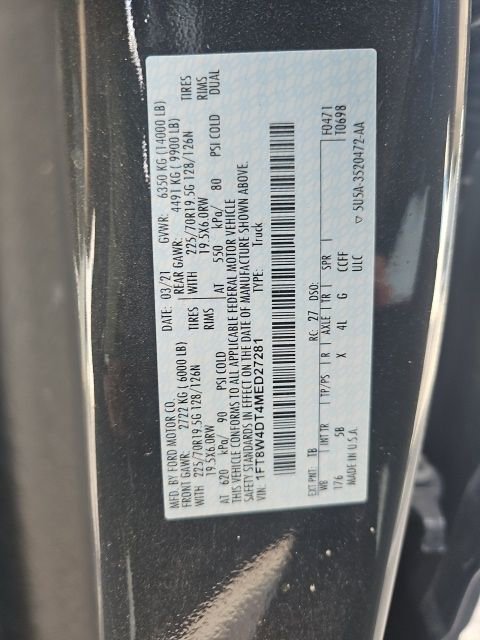 Used 2021 Ford F450 Lariat w/ Lariat Ultimate Package AWD/4WD image 15