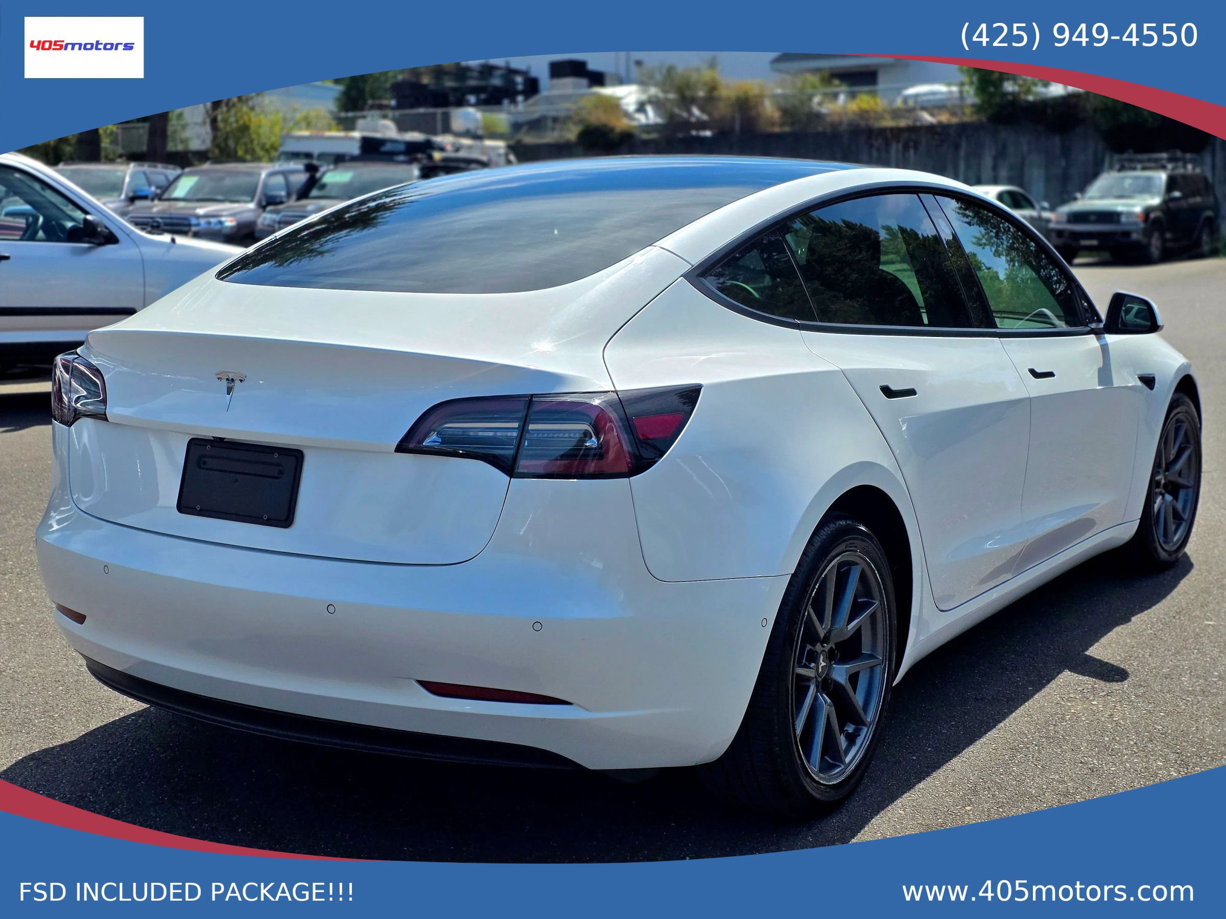 Used 2021 Tesla Model 3 Standard Range Plus RWD image 8