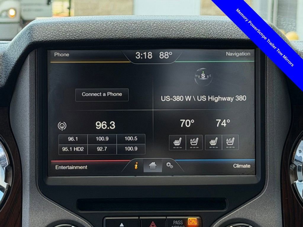 Used 2015 Ford F350 Lariat w/ Lariat Interior Package image 17