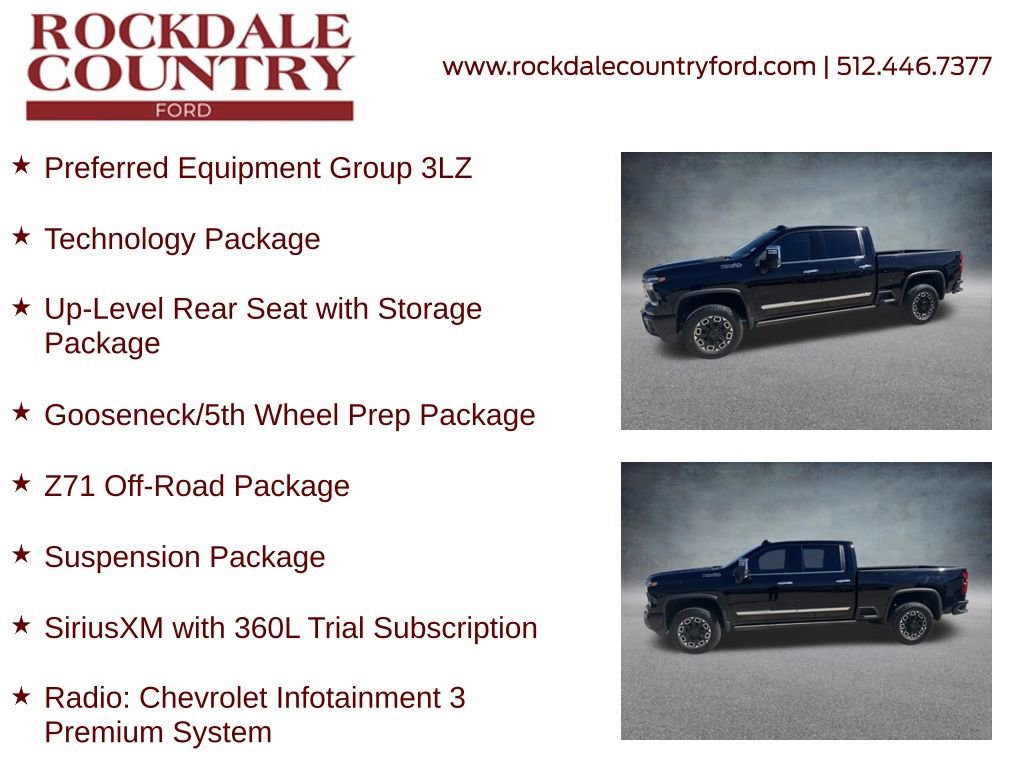 Used 2025 Chevrolet Silverado 2500 High Country w/ Technology Package image 7