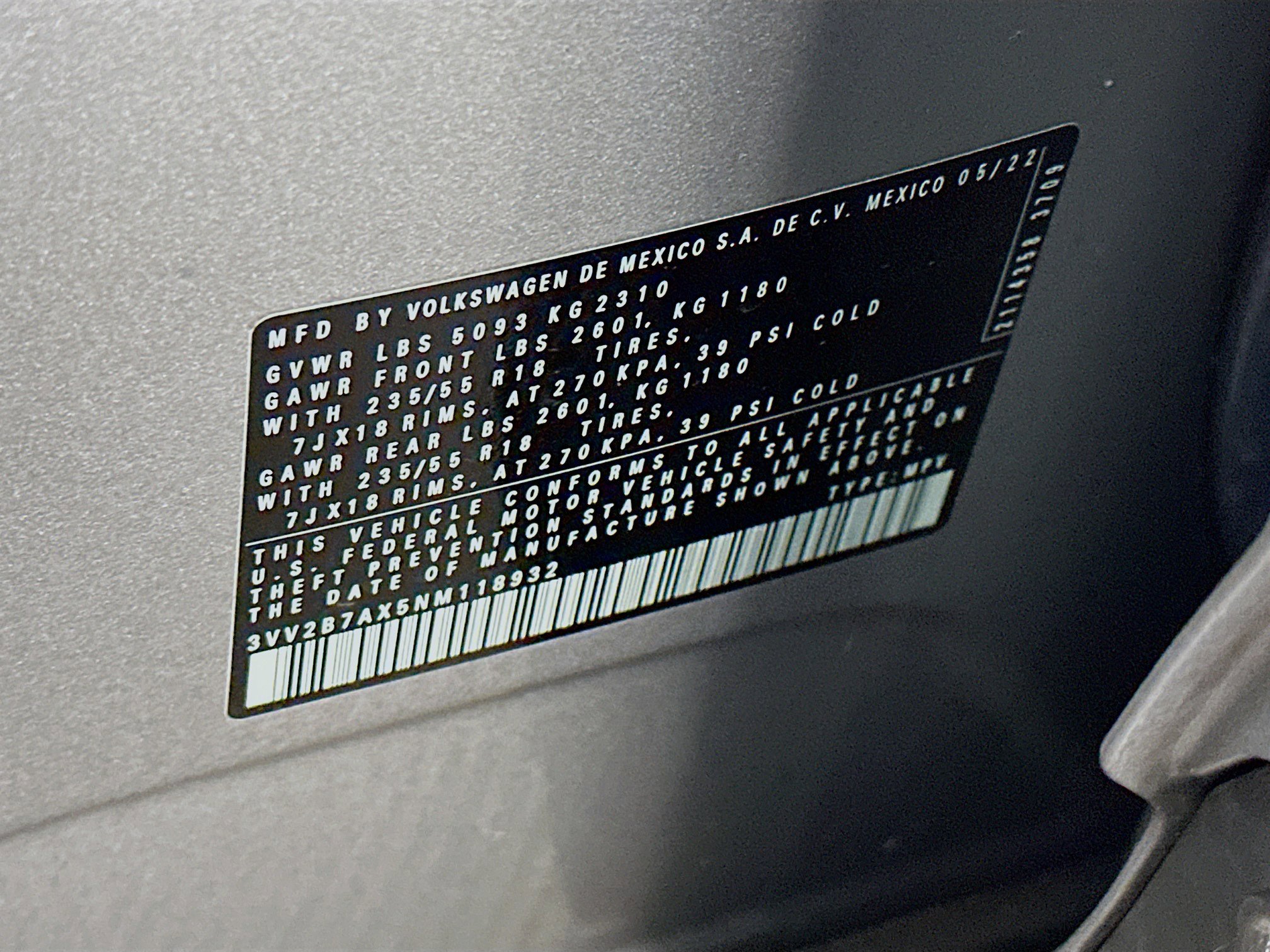 Used 2022 Volkswagen Tiguan SE image 12