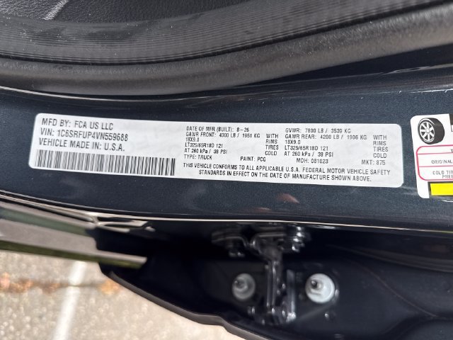 New 2027 RAM 1500 RHO AWD/4WD image 16