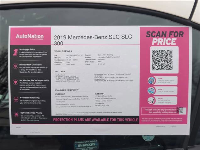 Used 2019 Mercedes-Benz SLC 300 image 24