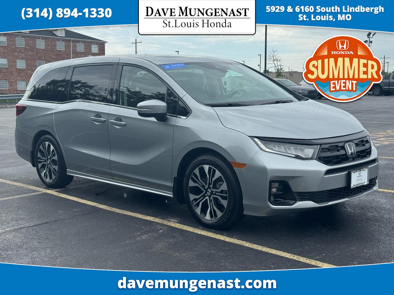 Certified 2026 Honda Odyssey Elite image 1