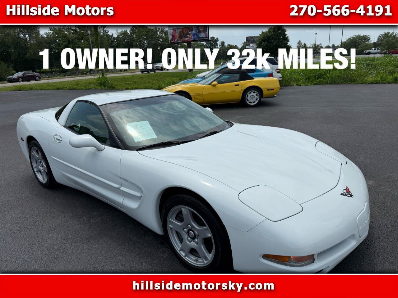Used 1998 Chevrolet Corvette Coupe RWD image 1