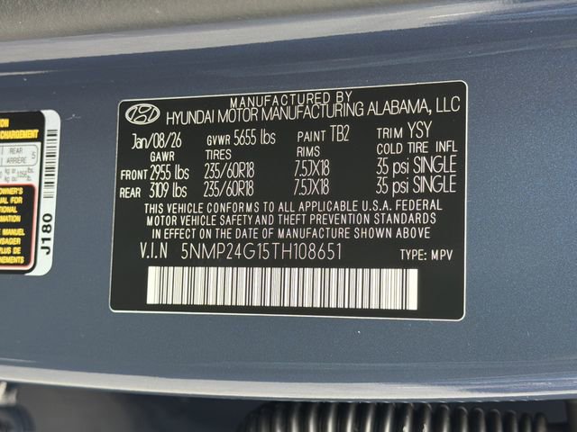 New 2026 Hyundai Santa Fe SEL image 33